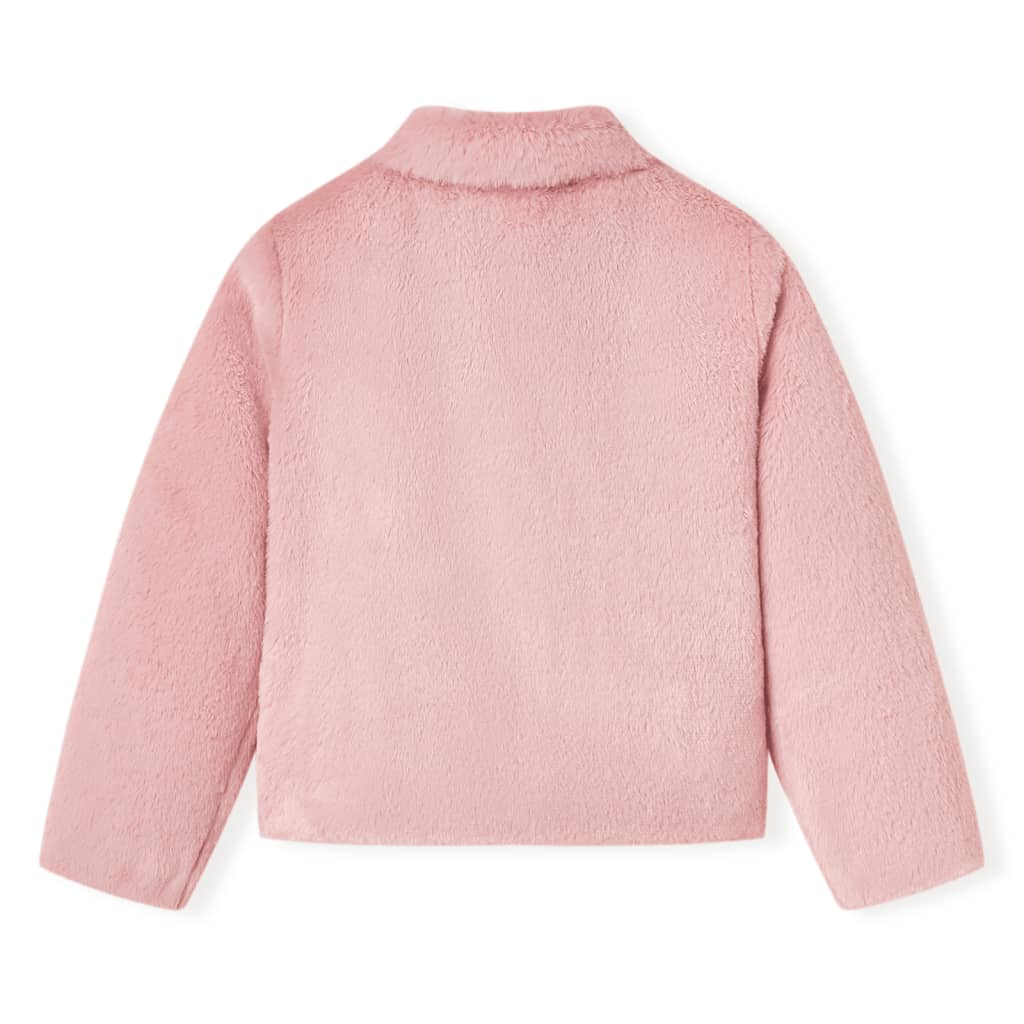 Vidaxl Kinderjacke 92 Kunstversorgung Pink