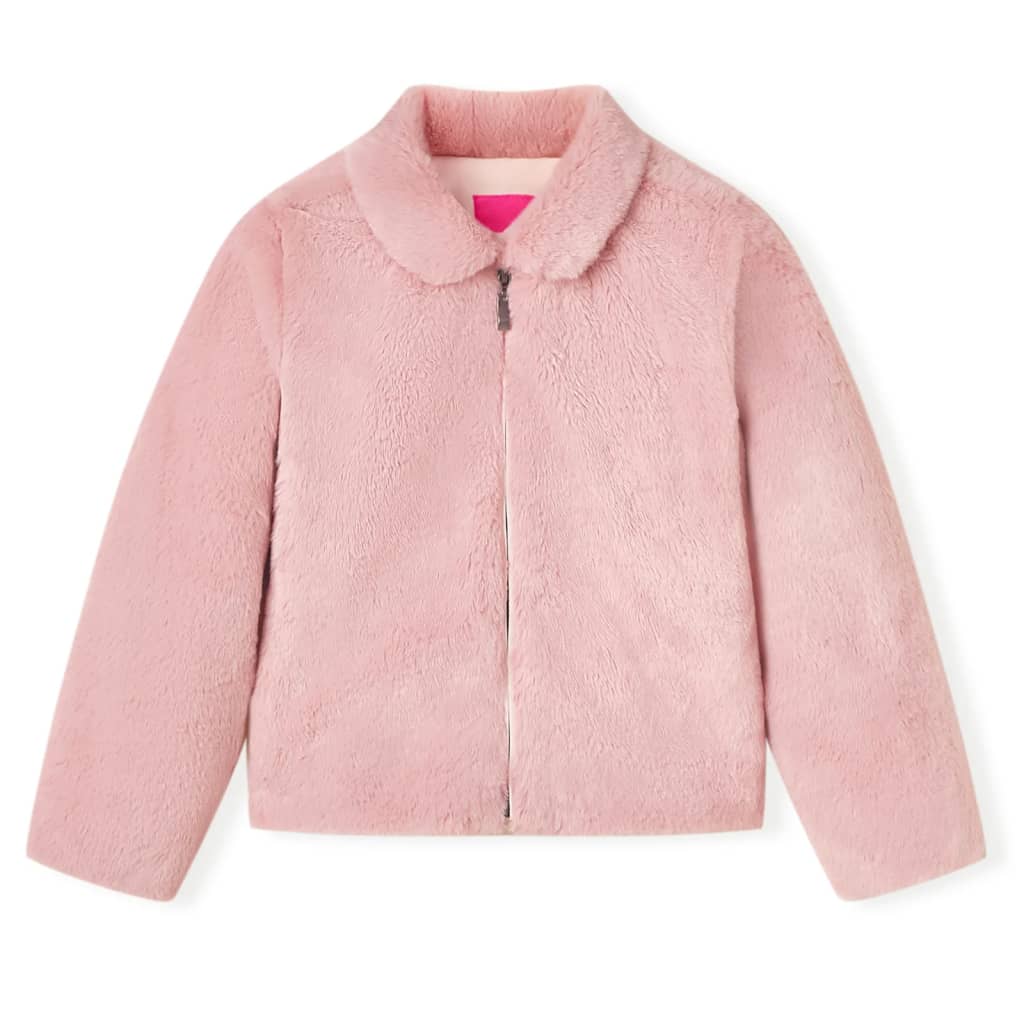 Vidaxl Kinderjacke 128 Kunstversorgung Pink