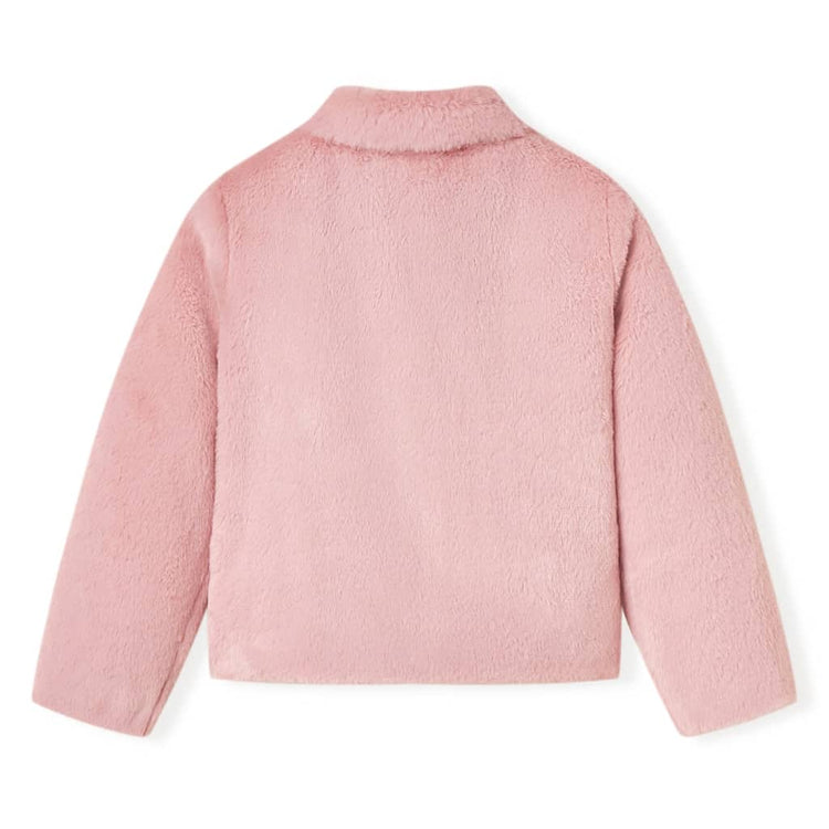Vidaxl Kinderjacke 128 Kunstversorgung Pink