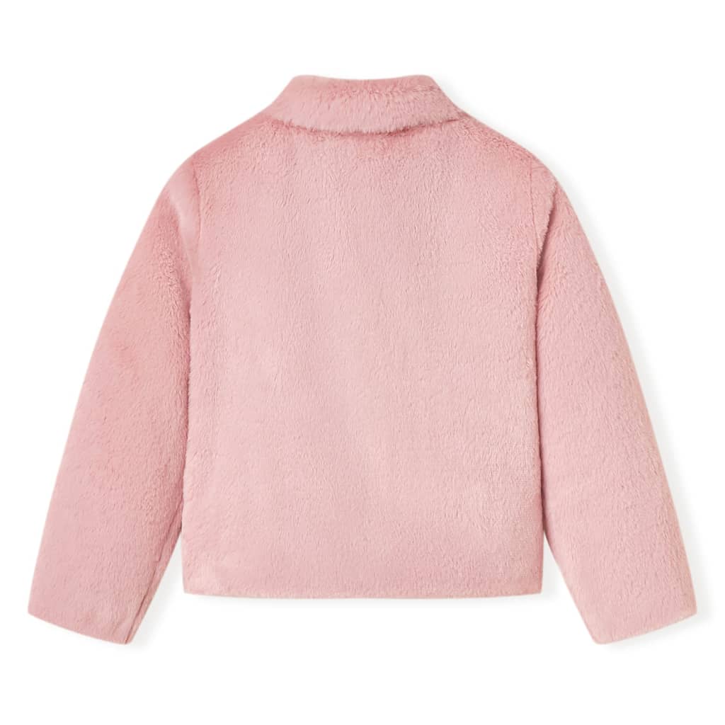 Vidaxl Kinderjacke 140 Kunstversorgung Pink