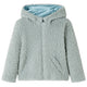 Vidaxl Kinderjacke mit Kapuze Teddy 128 Künstliches Fahrzeug Minze Grün grün