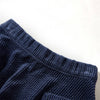 Vidaxl -Kinderrock mit Taschen aus Rippen -Samt 116 Marine Blue