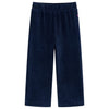 Vidaxl Kinderbroek 104 Rippen Velvet Marine Blau