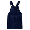 Vidaxl Kindergartenkleid 92 Rippen Velvet Marine Blau