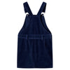 Vidaxl Kindergartenkleid 140 Rippen Velvet Marine Blau