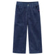 Vidaxl Kinderbroek 92 Rippen Velvet Marine Blau