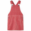 Vidaxl Kindergartenkleid 116 Rippen Samt rosa