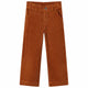 Vidaxl Kinderbroek 104 Rippenletzer Cognac gefärbt
