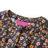 Vidaxl Kinderkleid mit langen Ärmeln 92 Marineblau