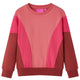 Vidaxl Kinderpullover Farbblock 116 Pink und HennaLigent