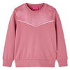 Vidaxl Kinderpullover Velvet Patchwork 104 Himbeerfarbe