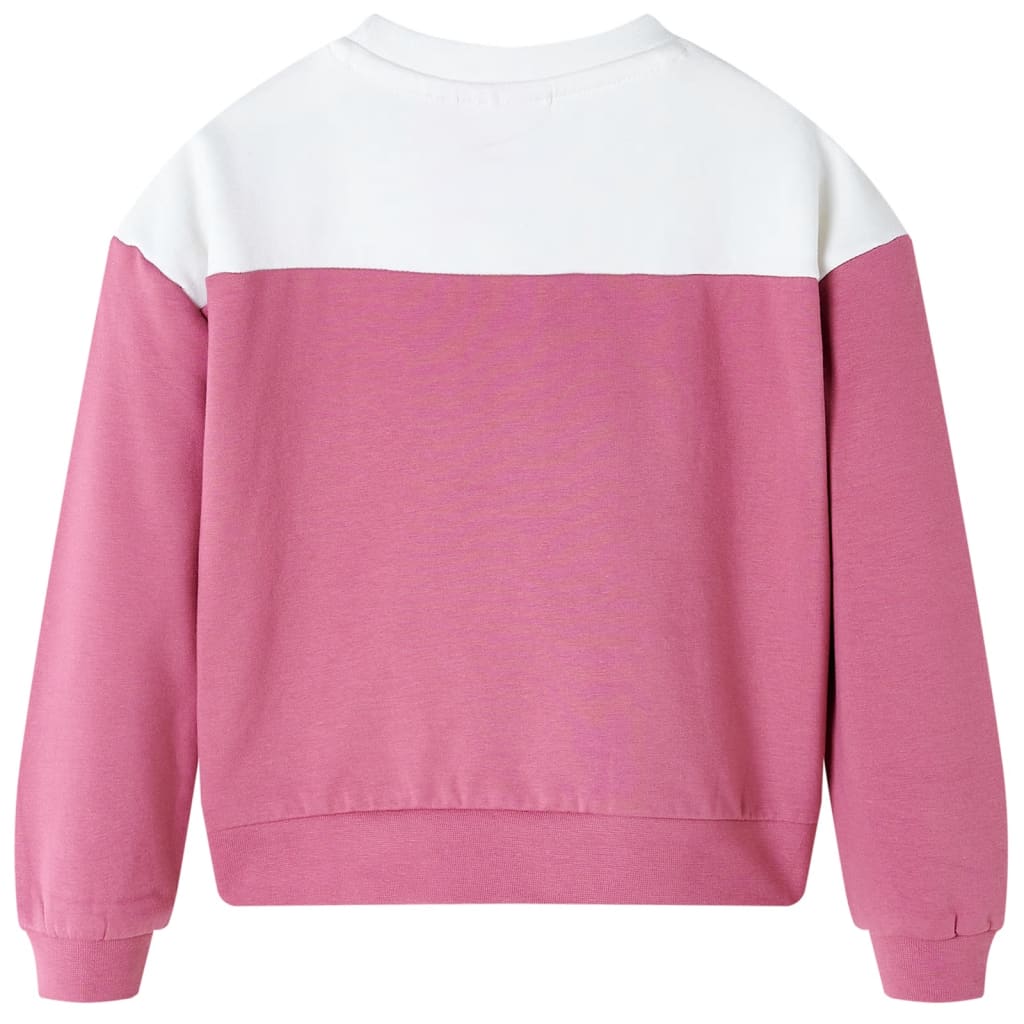 Vidaxl Kinderpullover 128 Himbeerfarbe