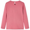 Vidaxl Kinderhemd mit langen Ärmeln 128 Old Pink