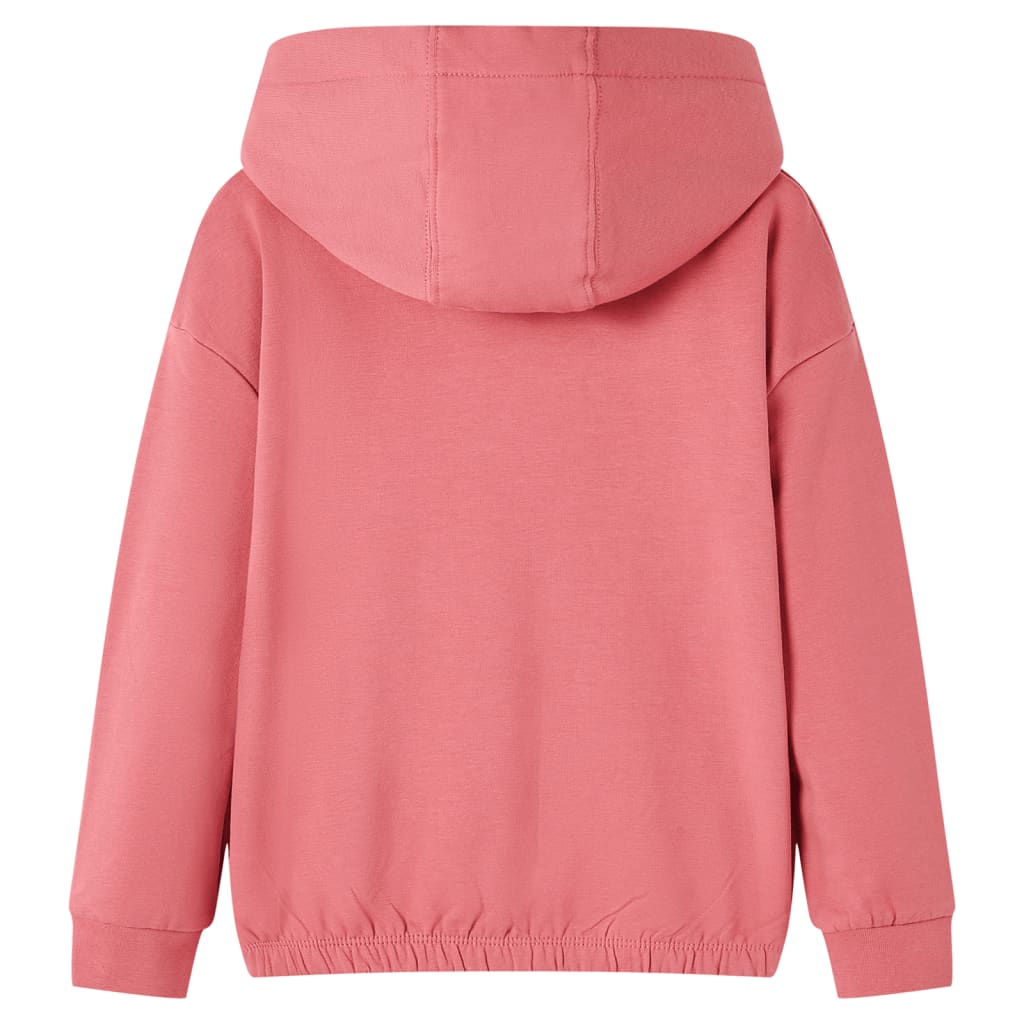 Vidaxl Kinderpullover mit Hood 104 Old Pink