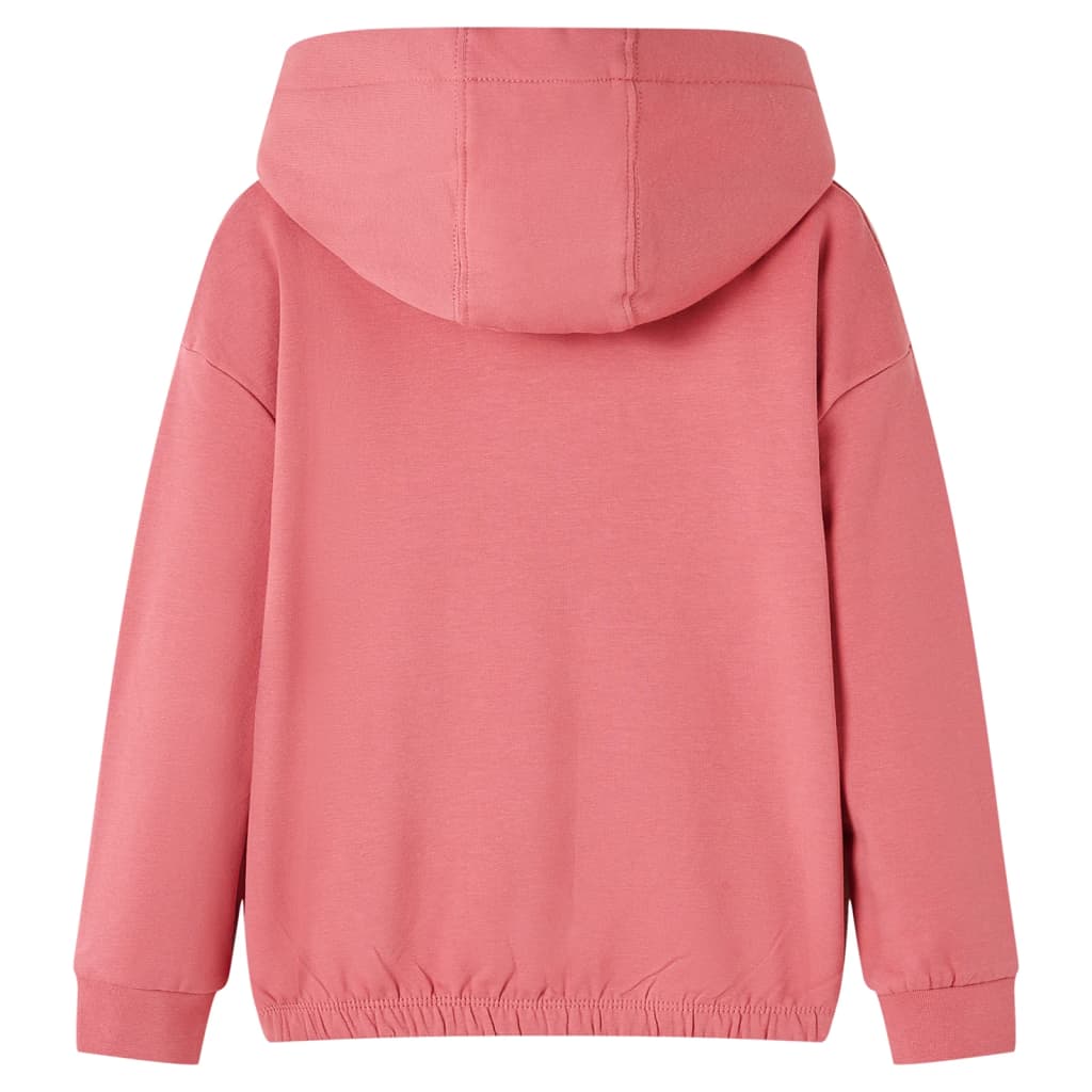 Vidaxl Kinderpullover mit Hood 140 Old Pink