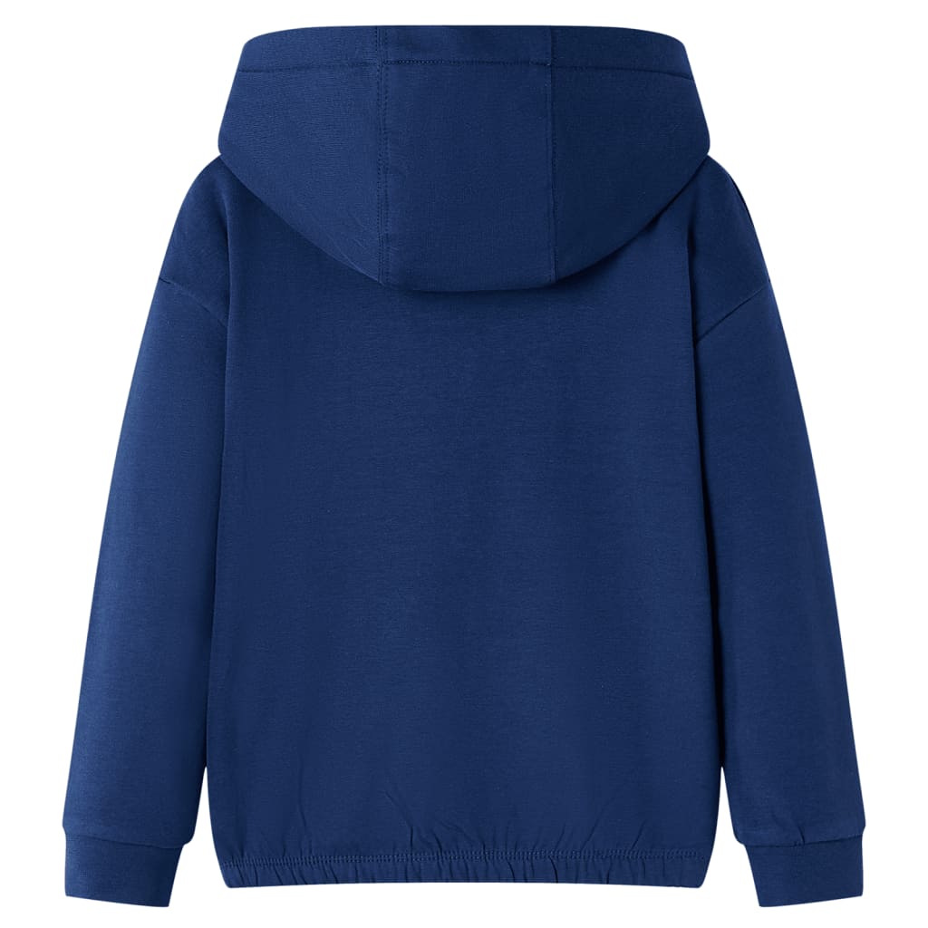 Vidaxl Kinderpullover mit Hood 140 Marine Blue