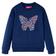 Vidaxl Kinderpullover 128 Marineblau