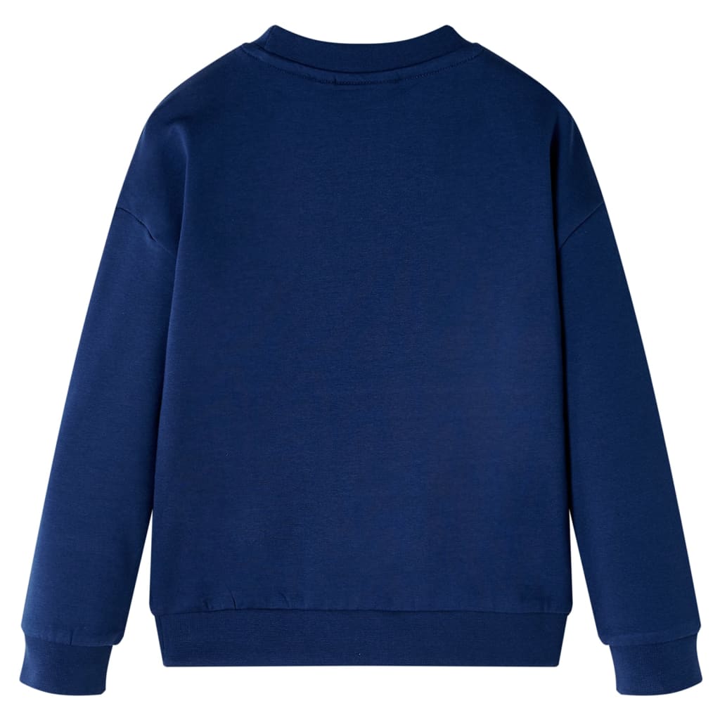 Vidaxl Kinderpullover 128 Marineblau