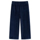 Vidaxl Kinderbroek 92 Rippen Velvet Marine Blau