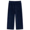 Vidaxl Kinderbroek 104 Rippen Velvet Marine Blau