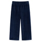 Vidaxl Kinderbroek 104 Rippen Velvet Marine Blau