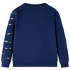 Vidaxl Kinderpullover 140 Marineblau