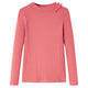 Vidaxl Kinderhemd mit langen Ärmeln 128 Old Pink