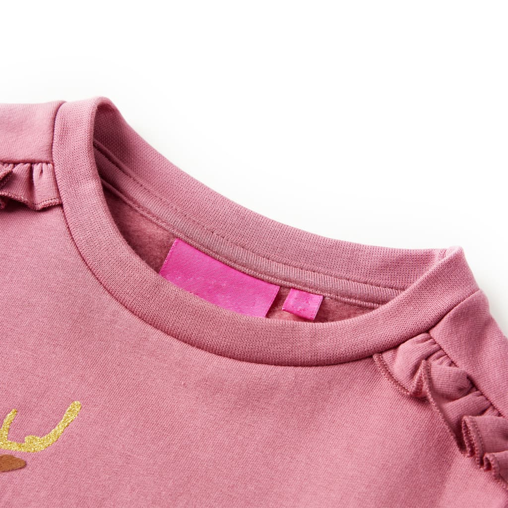 Vidaxl Kinderpullover 92 Himbeerfarbe