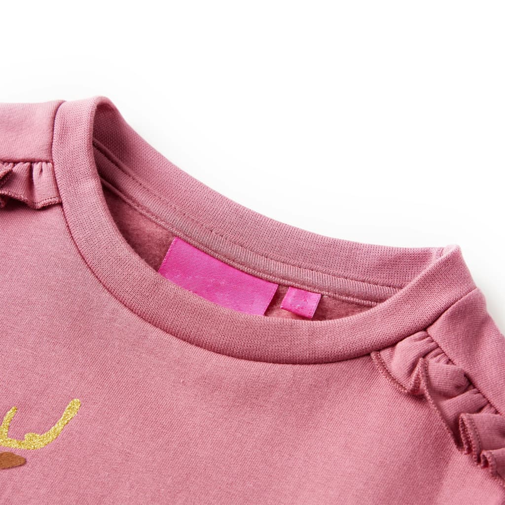 Vidaxl Kinderpullover 116 Himbeerfarbe