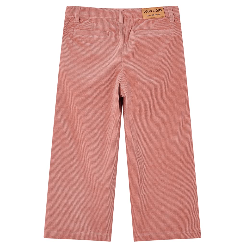 Vidaxl Kinderbroek 92 Rippenlasse altrosa
