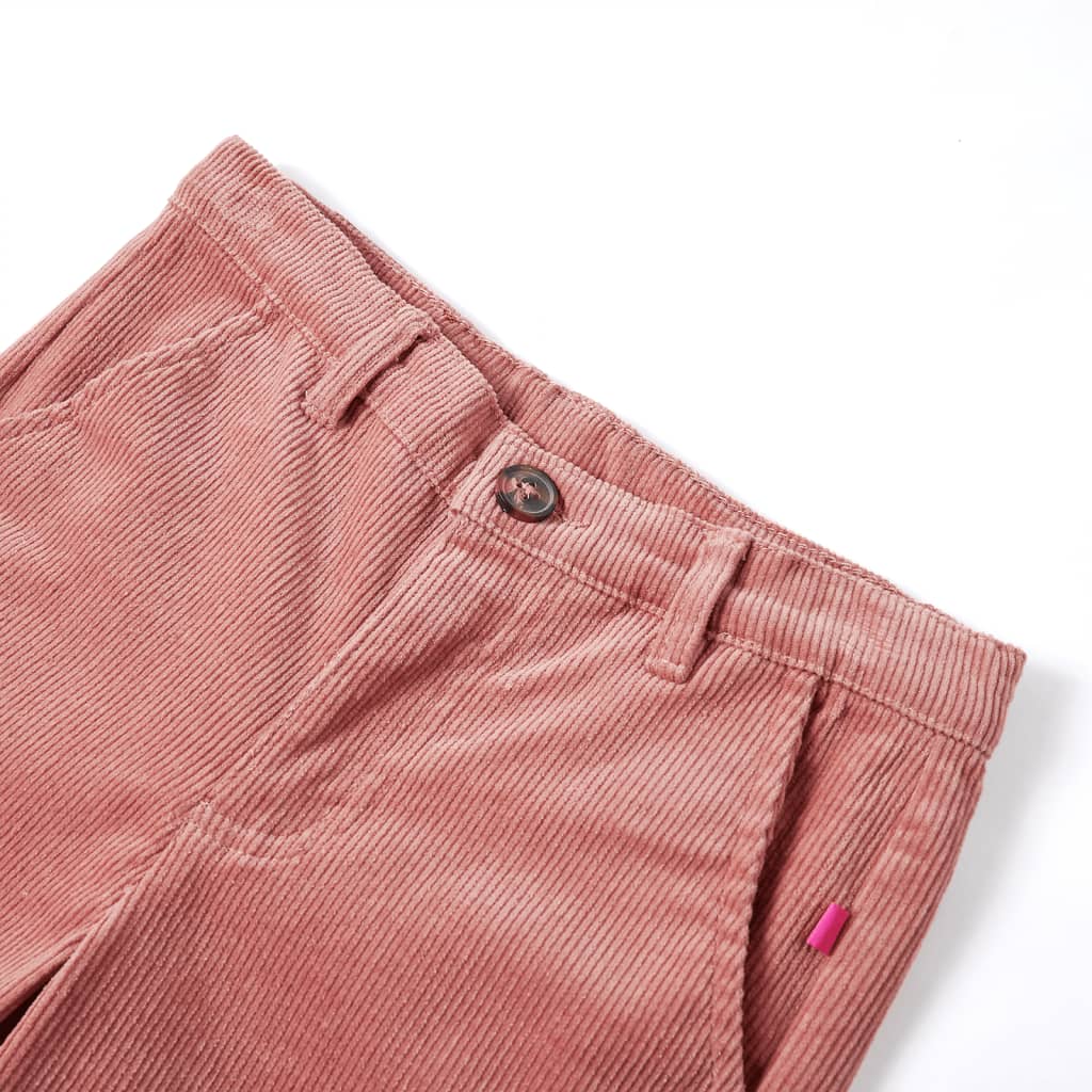 Vidaxl Kinderbroek 92 Rippenlasse altrosa