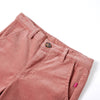 Vidaxl Kinderbroek 116 Rippenlasse altrosa