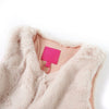 Vidaxl Kinderjacke 104 Kunstversorgung Beige