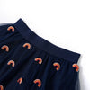 Vidaxl Kinderrock mit Tulle 116 Marineblau