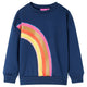 Vidaxl Kinderpullover 128 Marineblau