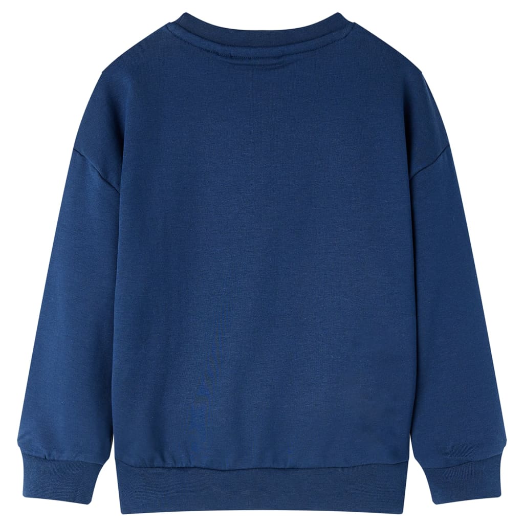 Vidaxl Kinderpullover 128 Marineblau