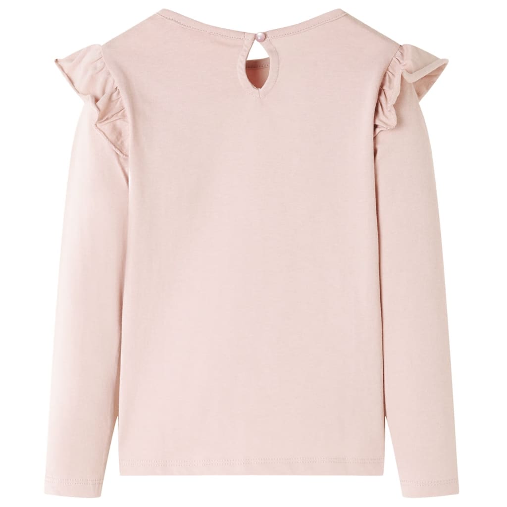 Vidaxl Kinderhemd mit Langarm 92 Pink