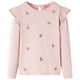 Vidaxl Kinderhemd mit langen Ärmeln 116 Pink