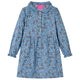 Vidaxl Kinderkleid mit langen Ärmeln 104 Benzinfarben
