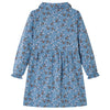 Vidaxl Kinderkleid mit langen Ärmeln 140 Benzinfarben