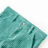 Vidaxl Kinderbroek 104 Rippen -Velvet Mint Green
