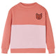 Vidaxl Kinderpullover Block Design 128 Pink