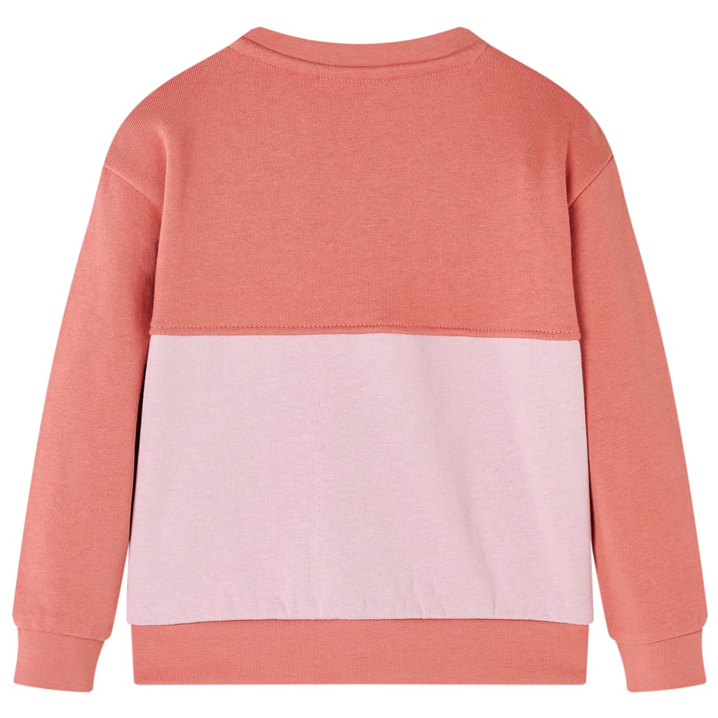 Vidaxl Kinderpullover Block Design 140 Pink