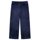 Vidaxl Kinderhosen Velvet 104 Dunkelblau