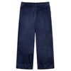 Vidaxl Kinderhosen Velvet 116 Dunkelblau