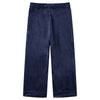 Vidaxl Kinderhosen Velvet 128 Dunkelblau