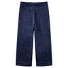 Vidaxl Kinderhosen Velvet 140 Dunkelblau