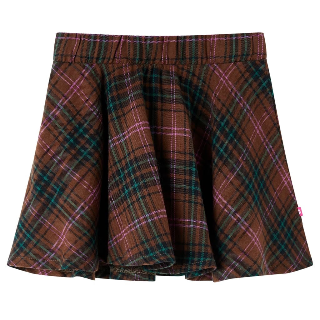 Vidaxl Kinderrock 140 Cognac gefärbt
