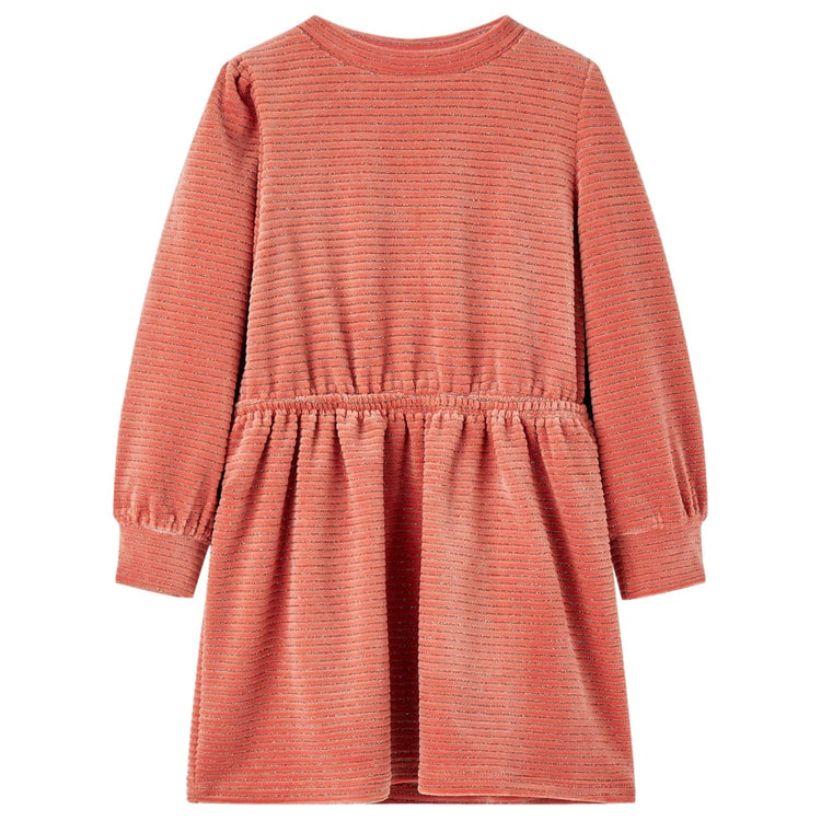 Vidaxl Kinderkleid mit langen Ärmeln 128 Middelpoz