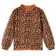 Vidaxl Kinderpullover 116 Light Cognac gefärbt